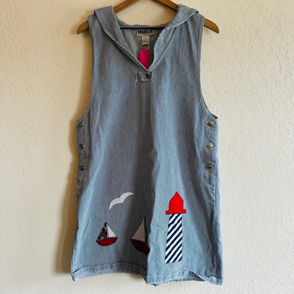 VINTAGE | Haiks | stripe nautical dress